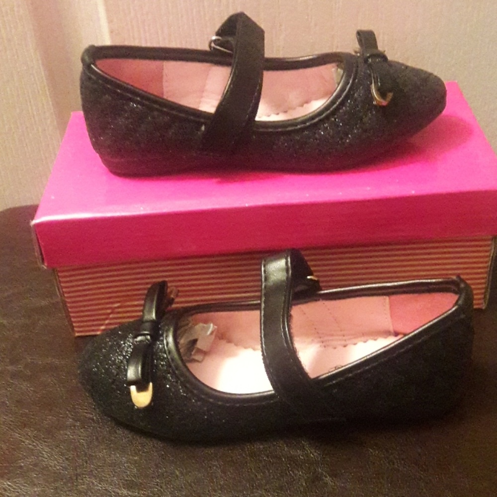 👠NIB👠 BLACK TODDLER GIRL DRESS SHOE